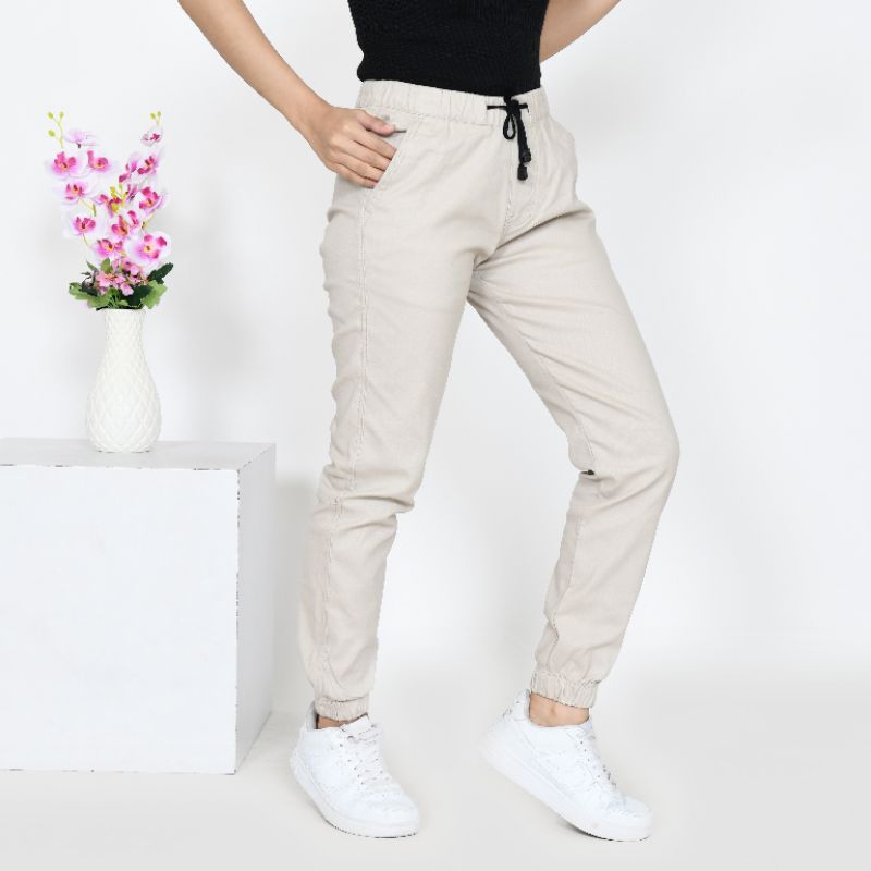 Promo Outfit celana panjang Jogger Chinos pria dan wanita Jumbo