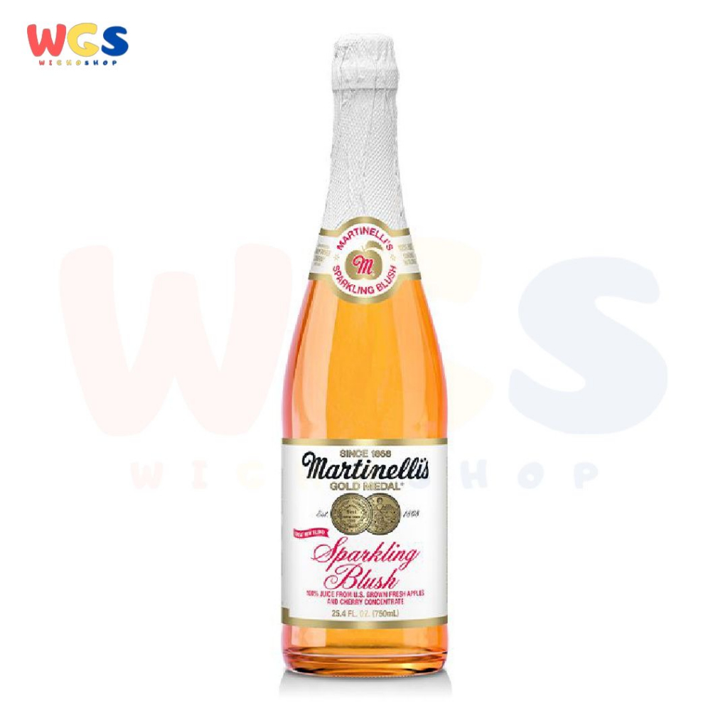 Martinelli's Gold Medal Sparkling Blush Apple &amp; Cherry Juice 750ml