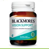 Blackmores Vision Support 30 Kapsul Suplemen Menjaga Kesehatan Mata