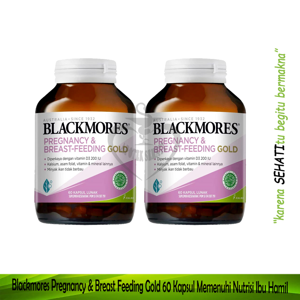 Blackmores Pregnancy &amp; Breastfeeding Suplemen Ibu Hamil Menyusui