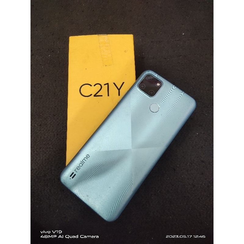(SECOND) HP Realme c21y ram 3/32 Fullset Segel