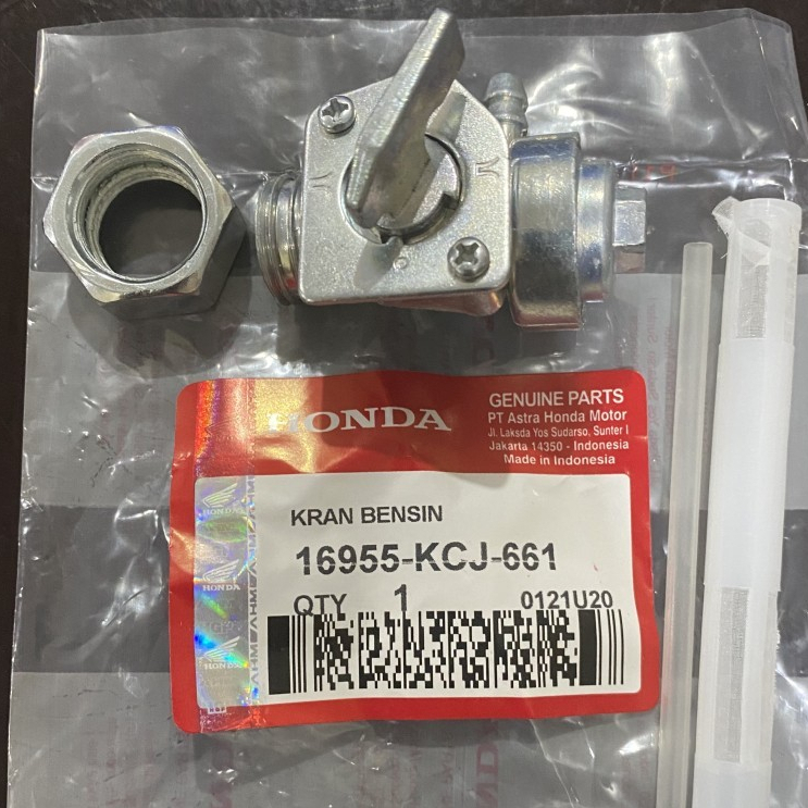 KCJ KERAN BENSIN MEMBRAN TANGKI MOTOR TIGER OLD LAMA MEGAPRO MEGA PRO