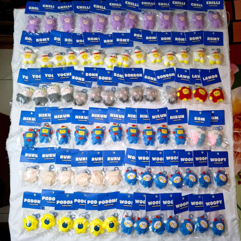 Latopia_ Truz Treasure Official Line Friends Standing Minini Bagcharm Dragon Charm Impressive Mini