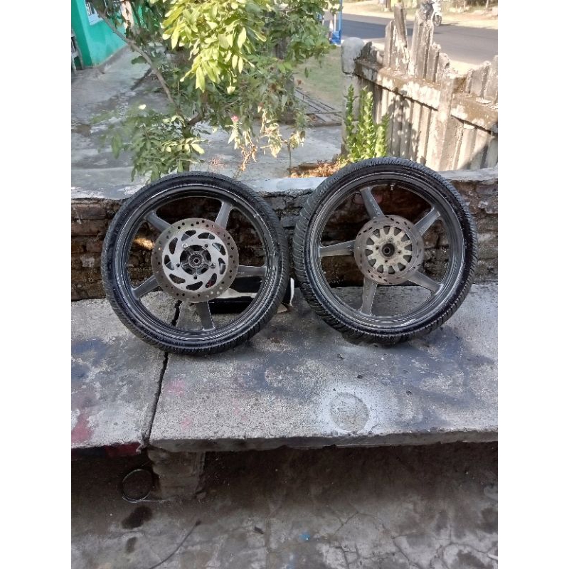 velg vixion old ori pnp mx king set tanpa ban