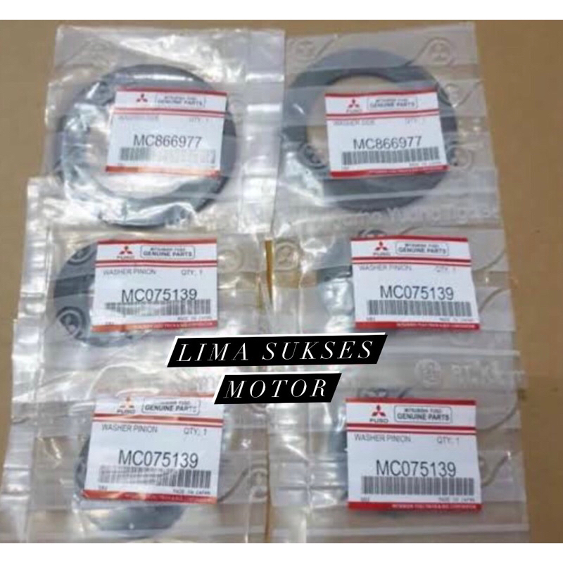 Ring Gigi Bolu Set Besar Kecil Washer Side Pinion Ps125 Canter turbo