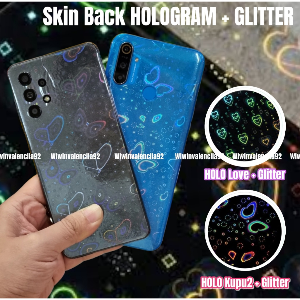 2023 Skin KUPU HOLOGRAM + GLITER 3D Xiaomi Mi MAX 1/ MiMAX 2/ MiMAX 3/ MiMAX 4/ Mi Mix 4/ MiMiX 3/ M