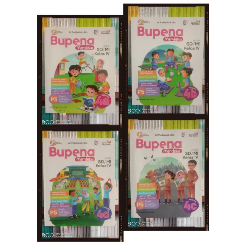 Bupena SD kelas 4 Kurikulum Merdeka Erlangga