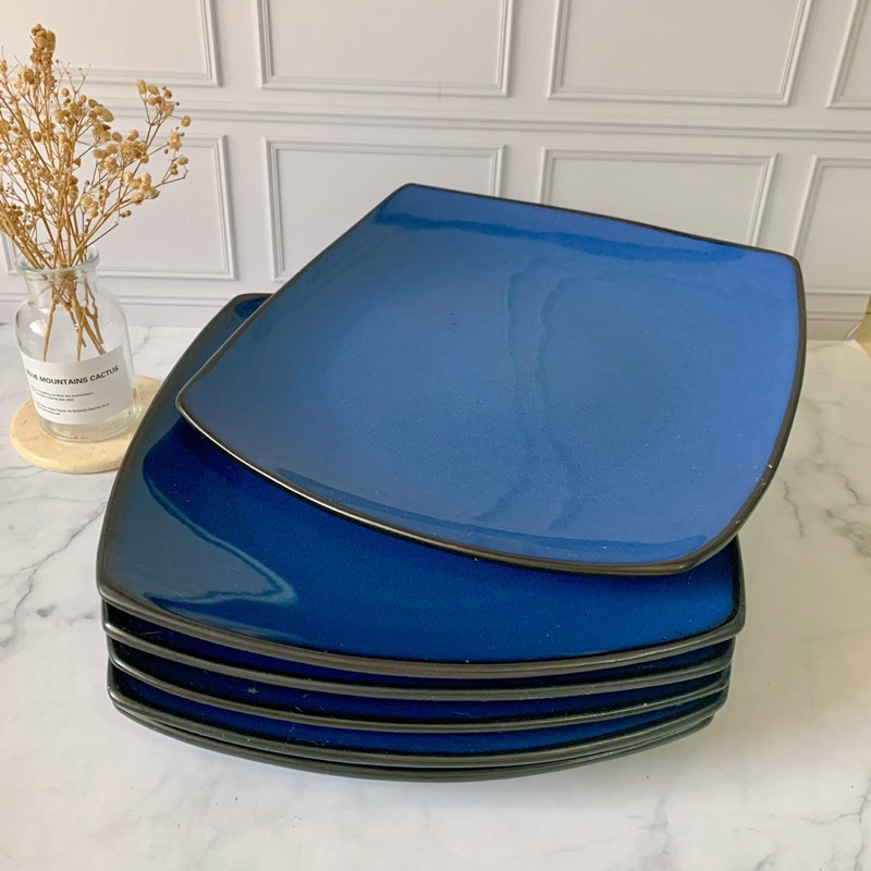 Piring Keramik 6 PCS - Piring Eliza