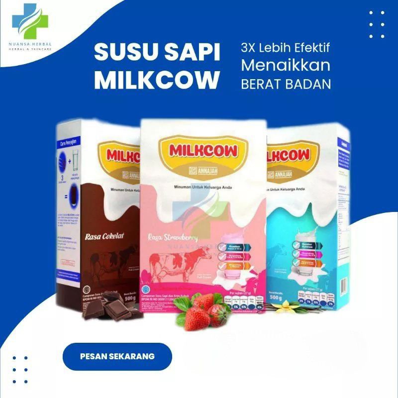 

SUSU MILKCOW 500 gr- Penambah berat badan anak anak dan dewasa-