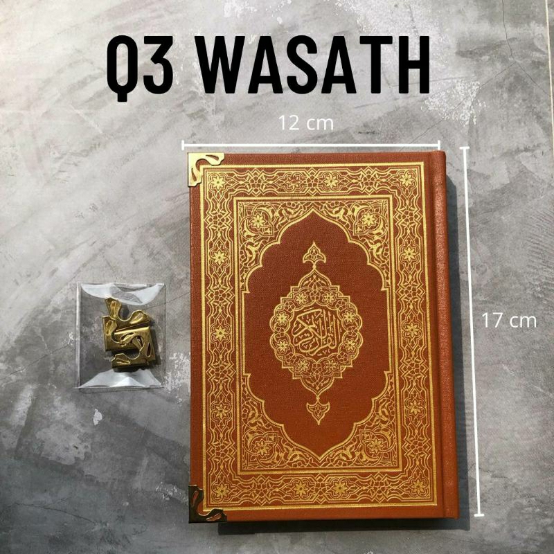 MUSHAF MADINAH Wasath Q3 Ukuran Sedang Oren