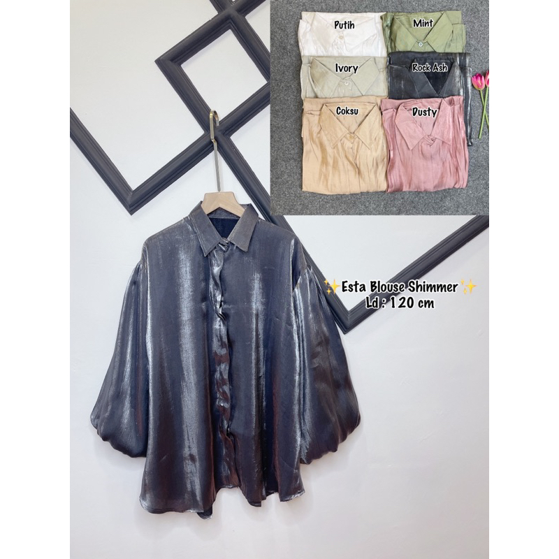 ESTA BLOUSE SHIMMER