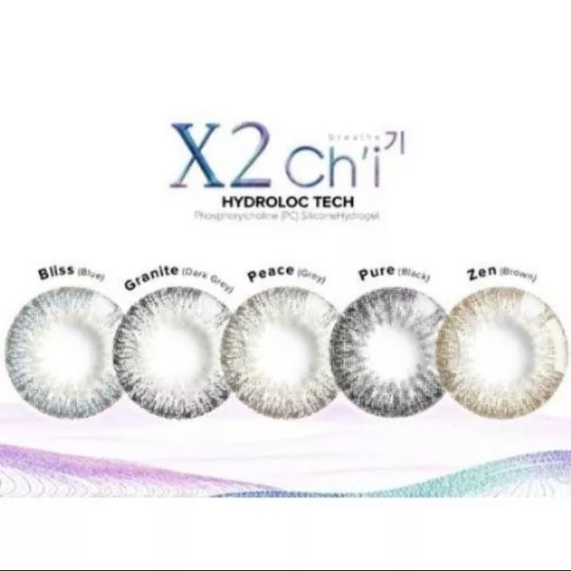Softlens X2 Chi by Exoticon Normal dia 14,2 (bisa utk mata sensitif)