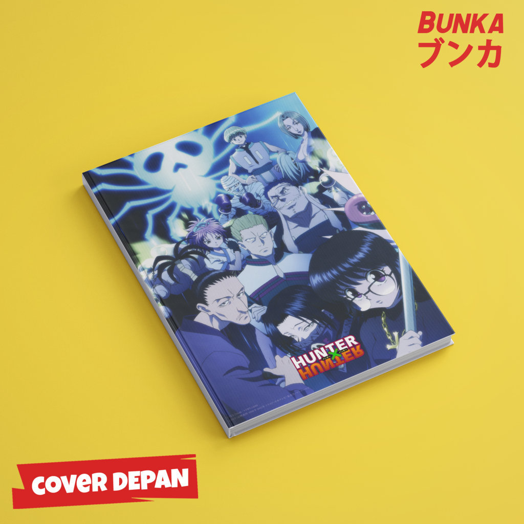 

Note Book Anime Hunter x Hunter Genei Ryodan B Hardcover A5 Buku Tulis Catatan Notes Agenda Planner Jurnal vintage buku catatan story book kado anniversary valentine cowok cewek murah