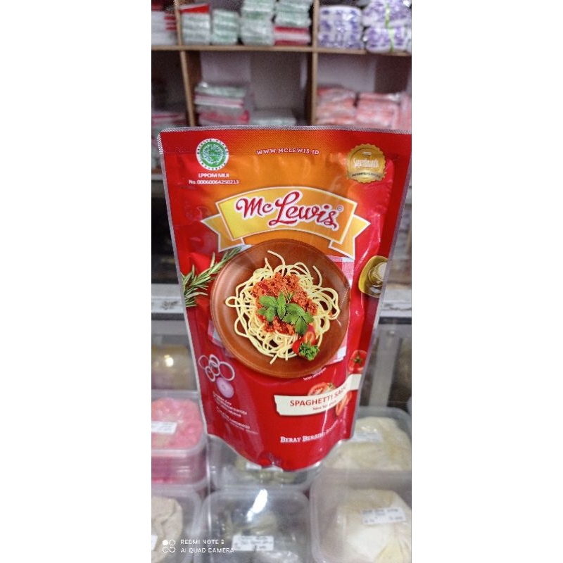 

Pasta Saos Spagheeti Mc lewis 310gr