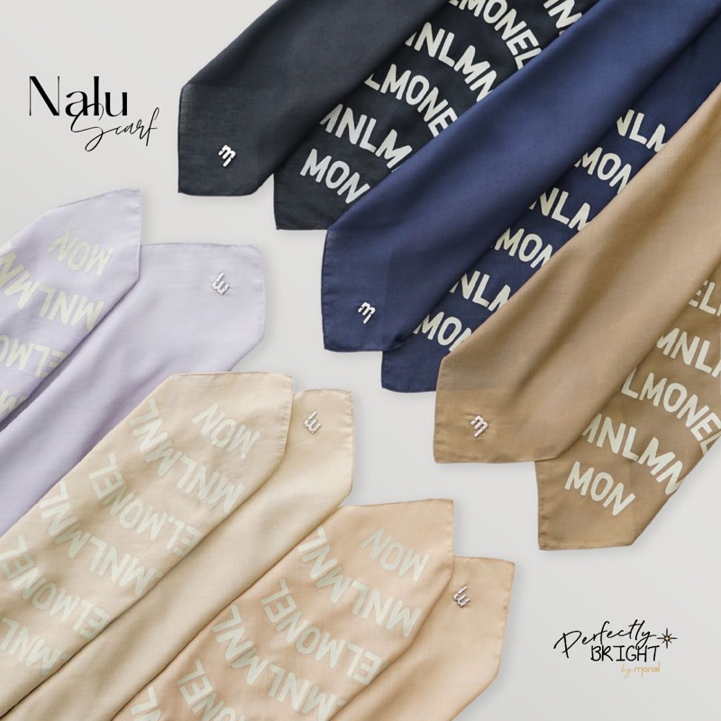 Hijab Monel Maka Nalu Scarf