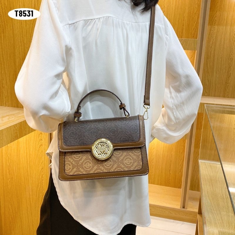 [IMPORT] T8531 - TAS SELEMPANG WANITA FASHION IMPORT - ADA DUSTBAG - 76BAGSTORE