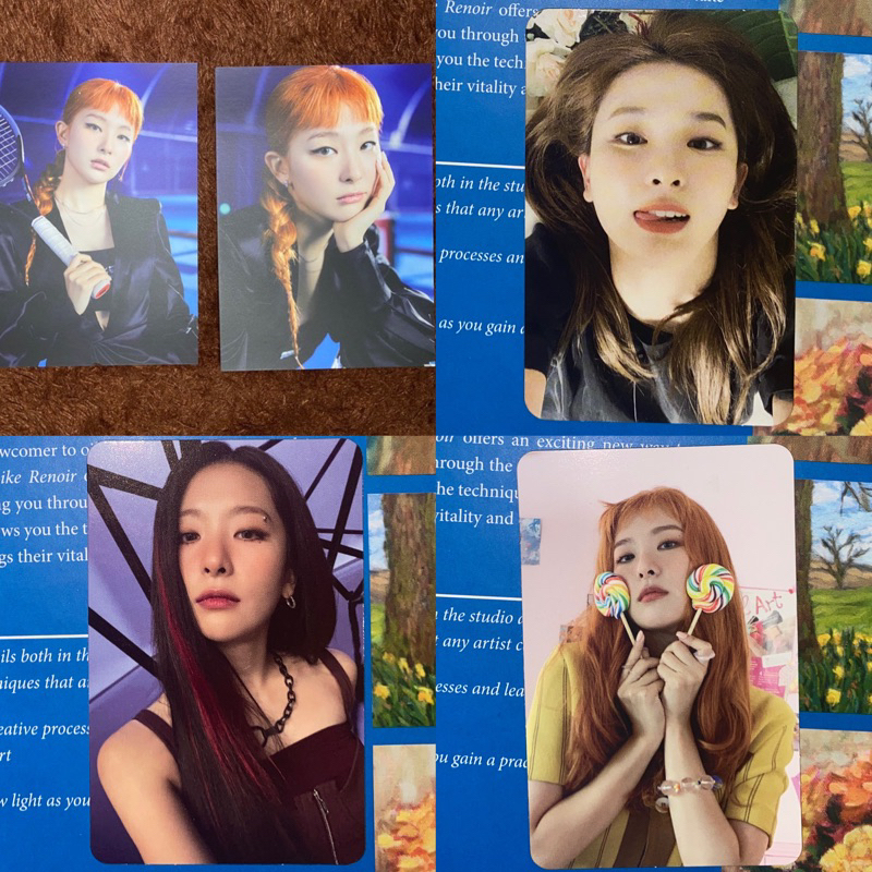 Photocard Postcard (PC) seulgi red velvet monster queendom 28 reasons