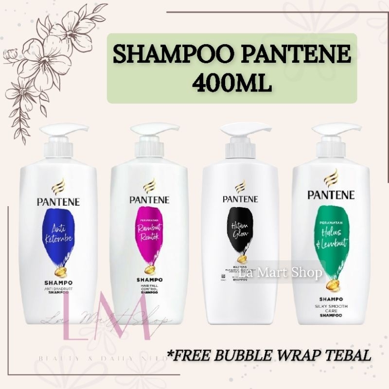 Shampoo Pantene 400ML Anti Ketombe Shampoo Pantene 400ML Rambut Rontok Shampoo Pantene 400ML Halus L