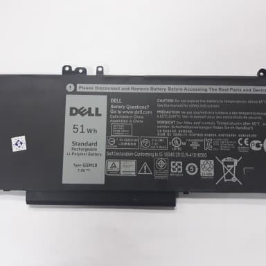 Baterai Laptop Dell Latitude E5550 E5570 E5470 Series G5Ml0 G5M1O F5WW5 HK6DV 6MT4T G5M10