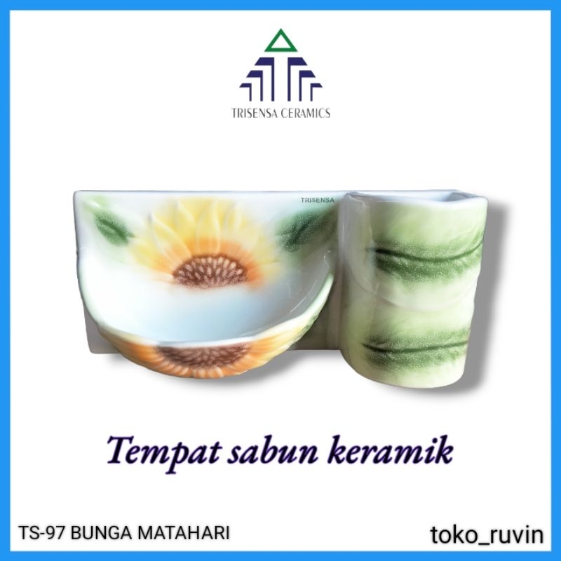 Tempat sabun / tempat sabun keramik kamar mandi / tempat sabun keramik tanam tempel dinding