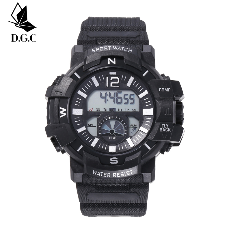 Jam Tangan Pria Time Digital Anti Air Sport Fashion Import Korea Grosir Murah M194