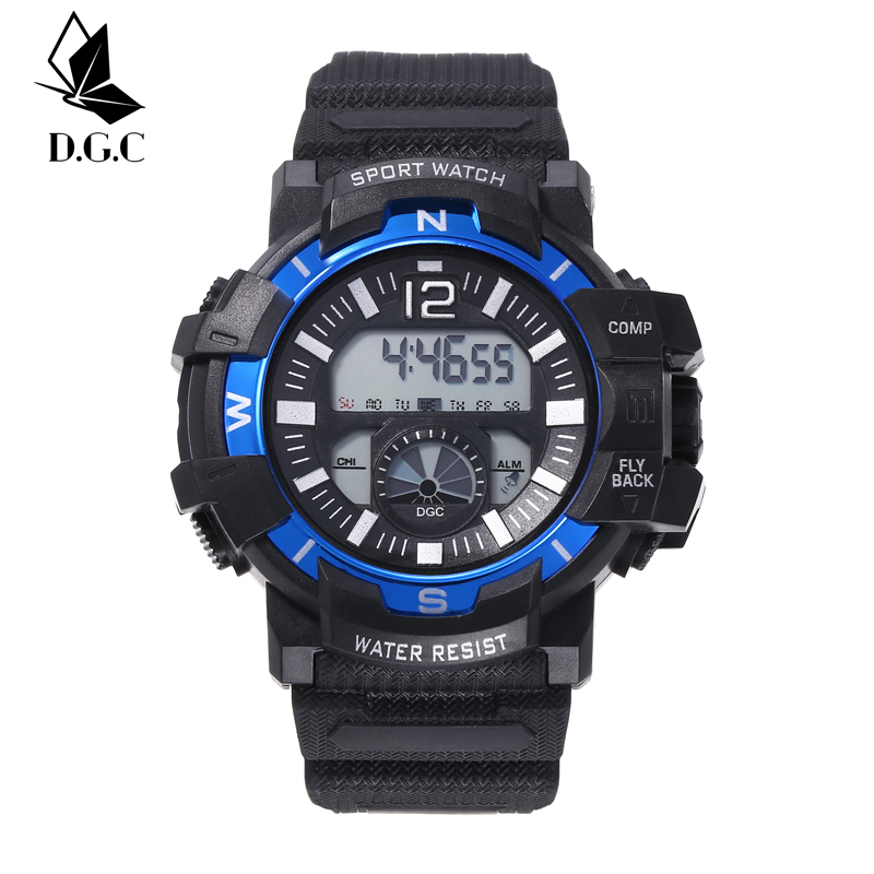 Jam Tangan Pria Time Digital Anti Air Sport Fashion Import Korea Grosir Murah M194