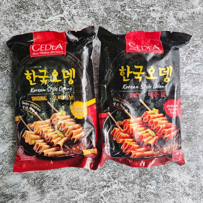 

CEDEA KOREAN STYLE ODENG ORIGINAL DAN SPICY