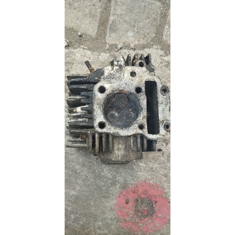 kop jamus 3 klep / bahan head cylinder c70 custom