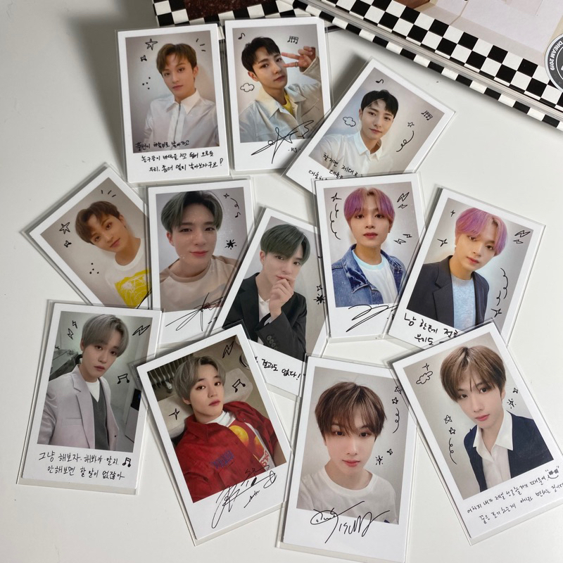 NCT DREAM DREAM VIBE POLAROID C&D SET PHOTOCARD PC POLA MARK RENJUN JENO HAECHAN JAEMIN CHENLE JISUN