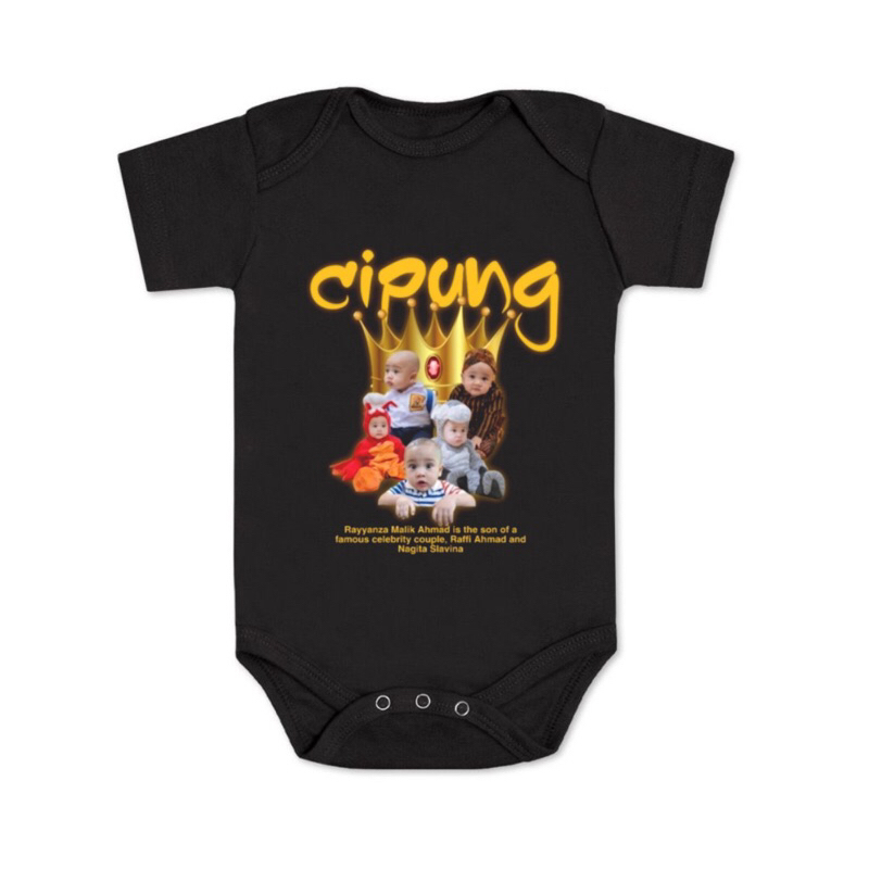 BAJU KAOS BAYI JUMPER RAYYANZA “CIPUNG ABUBU” | T-SHIRT BAYI JUMPER RAYYANZA MALIK AHMAD |