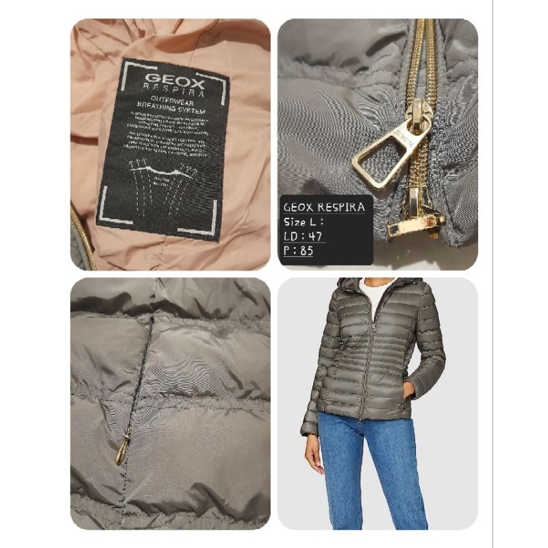 Geox Down Jacket - Geox Puffer Jacket - Jaket Bulu Angsa