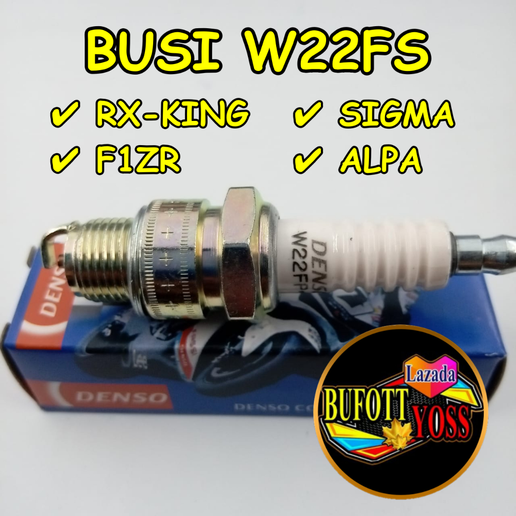 BUSI DENSO W22FS RX KING [1PCS] F1ZR SIGMA FORCE 1 ALPA BUSI DENSO W22FP