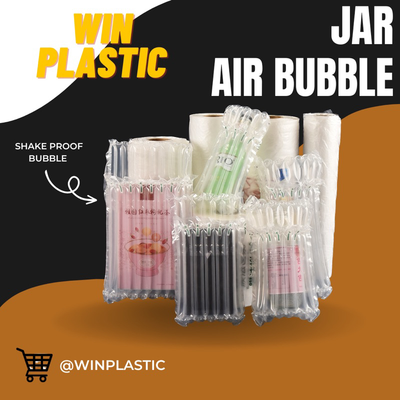 

Jar air bubble - Inflatable Air Bubble - Kantong Udara Bubble Kemasan Pelindung