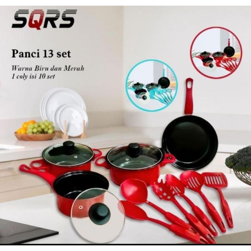 Panci Set 13pcs SQRS