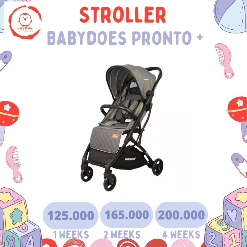 Sewa Stroller Babydoes Pronto +