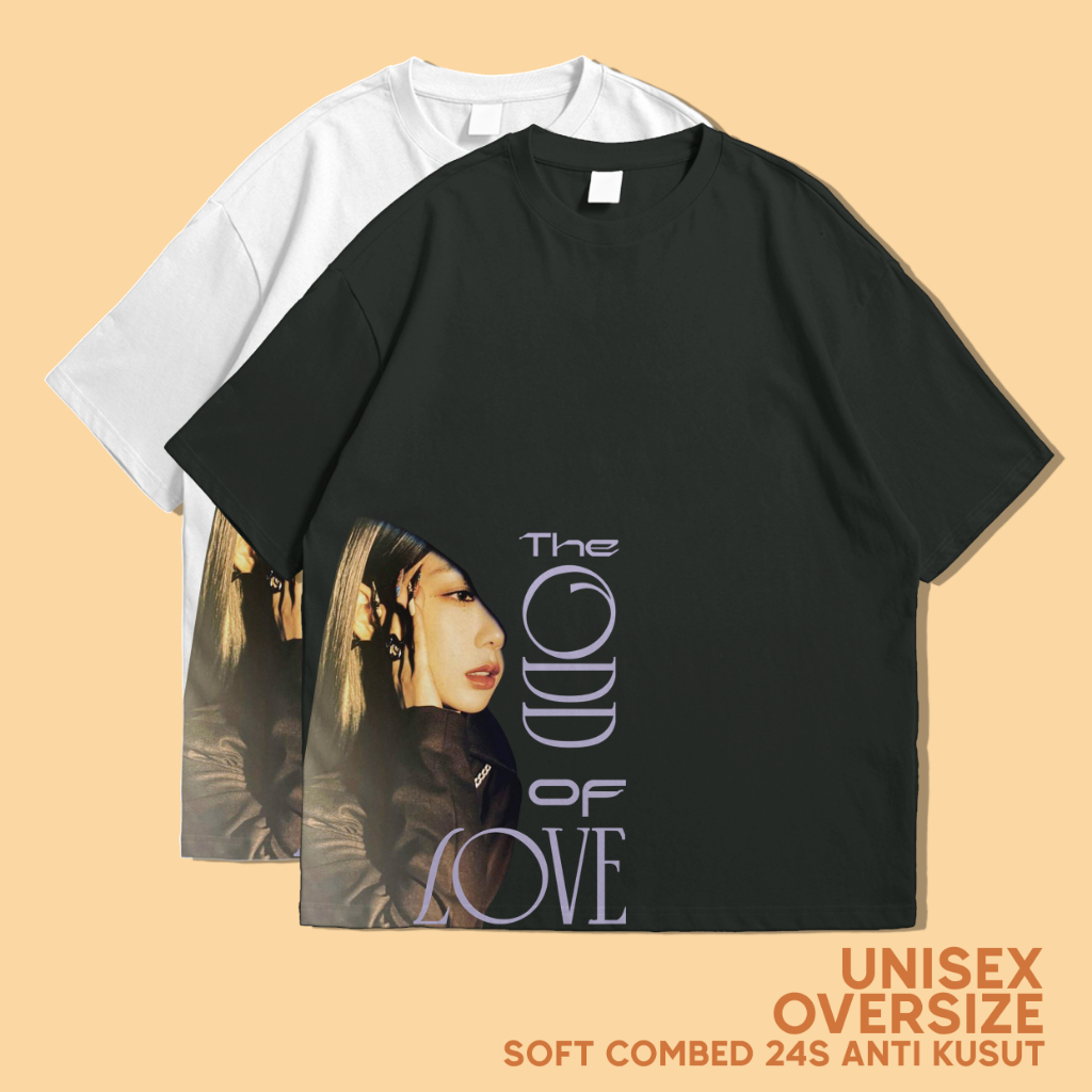 KAOS OVERSIZE KIM TAEYEON SNSD THE ODD OF LOVE CONCERT JAKARTA B COMBED 24s PREMIUM UNISEX