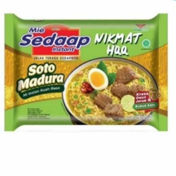 

Sedaap Mie Instant Rasa Soto Madura 82g