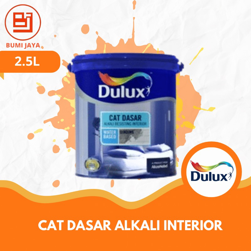 Cat dasar alkali dulux interior 2.5 kg