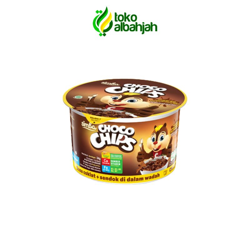 

Simba Choco Chips Sereal Cokelat cup