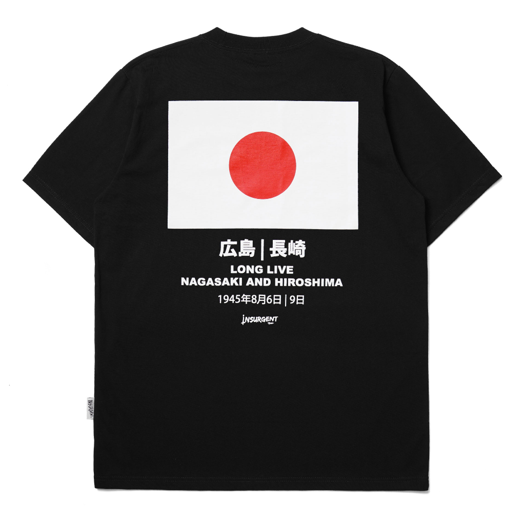 [HOT] Insurgent Club - Heavyweight Tshirt Kaos Hiroshima Black 16s