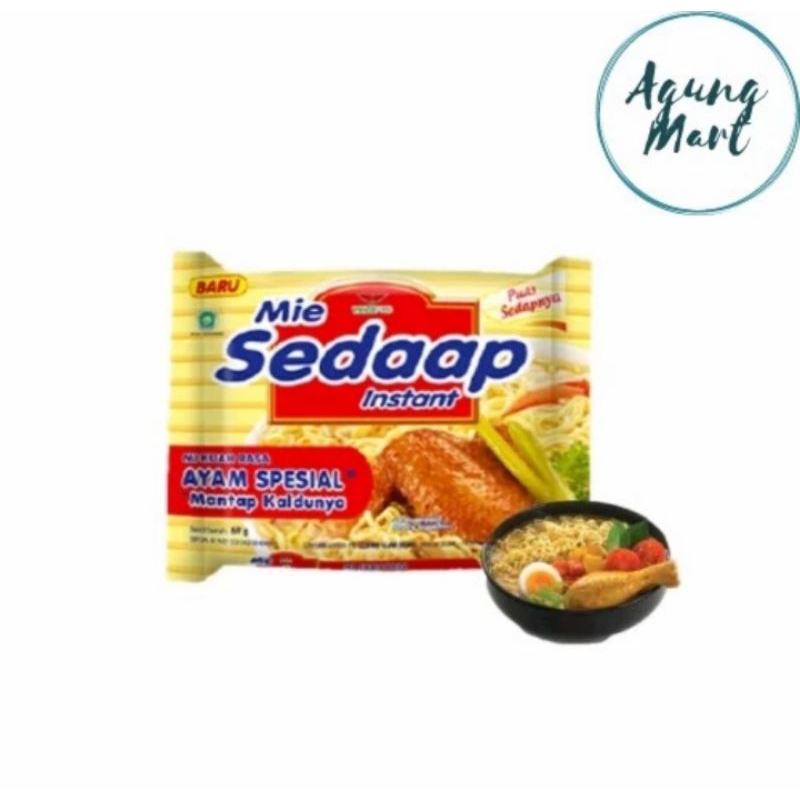 

Sedaap Instan Rasa Ayam Spesial 69g