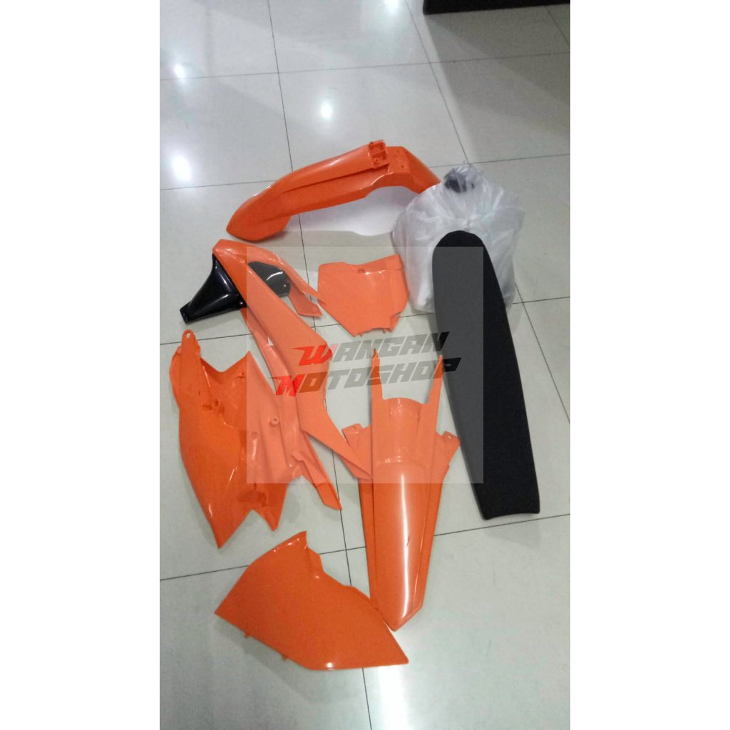 Body Full Set KTM 250 2017 / cover set KTM 250 17/ body Set custom ninja komplit rolling chasis Mila