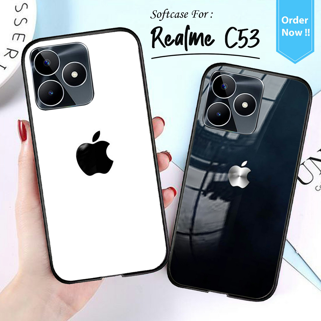 Softcase REALME C53 - Softcase Glass Realme C53 [454H] - Casing Realme C53 Terbaru - Case Realme C53