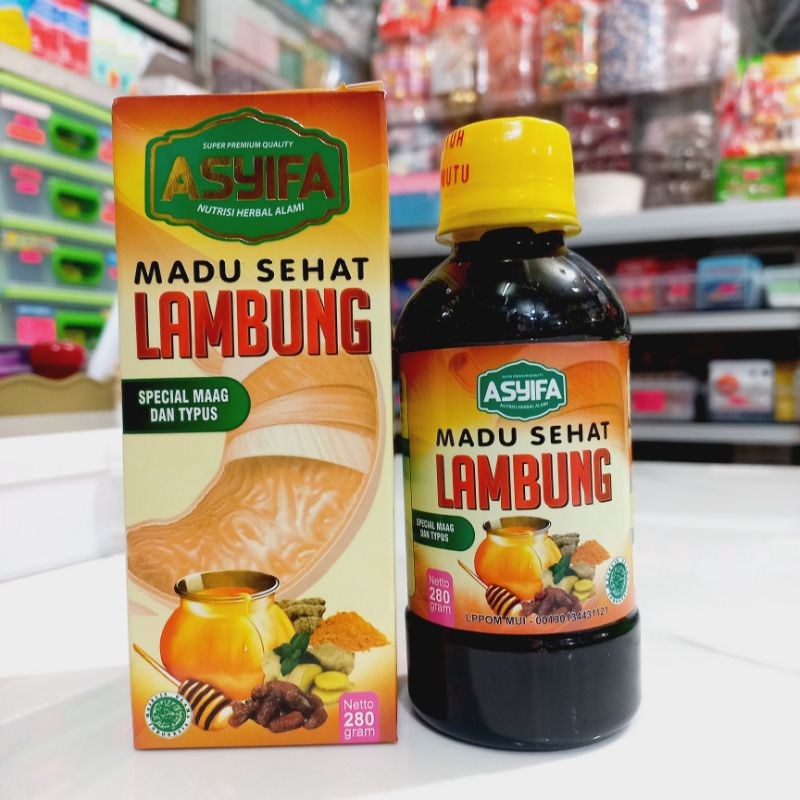 [MADU LAMBUNG] ASYIFA MADU SEHAT LAMBUNG / MADU 100% HERBAL / MENGOBATI SAKIT MAAG KRONIS LUKA TUKAK