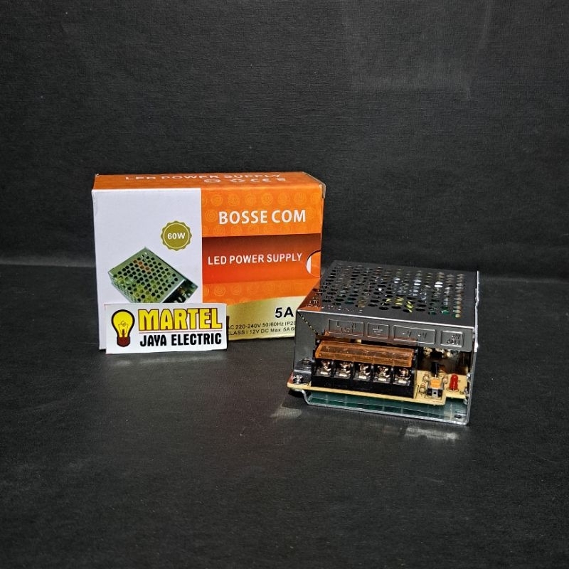 Power supply strip led bossecom / trafo cctv 5A