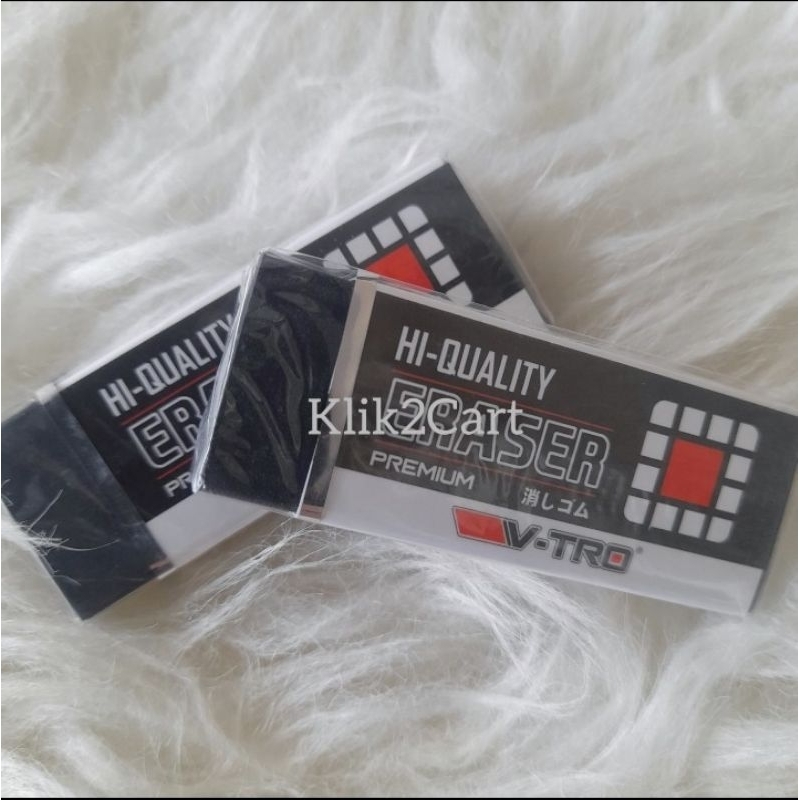 

Eraser V-tro ER-20 black / penghapus ecer / penghapus V-tro hitam besar