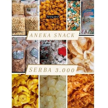

PROMO snack 3.000 / snack serba 3.000 /snack kiloan /snack murah
