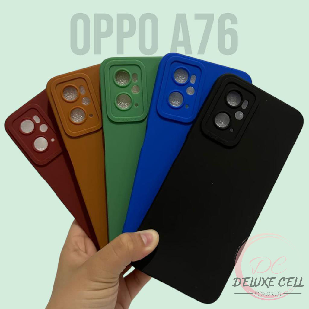 OPPO A76 SoftCase ProCamera Doff Hybrid Pelindung Kamera Case Anti Kotor -DC