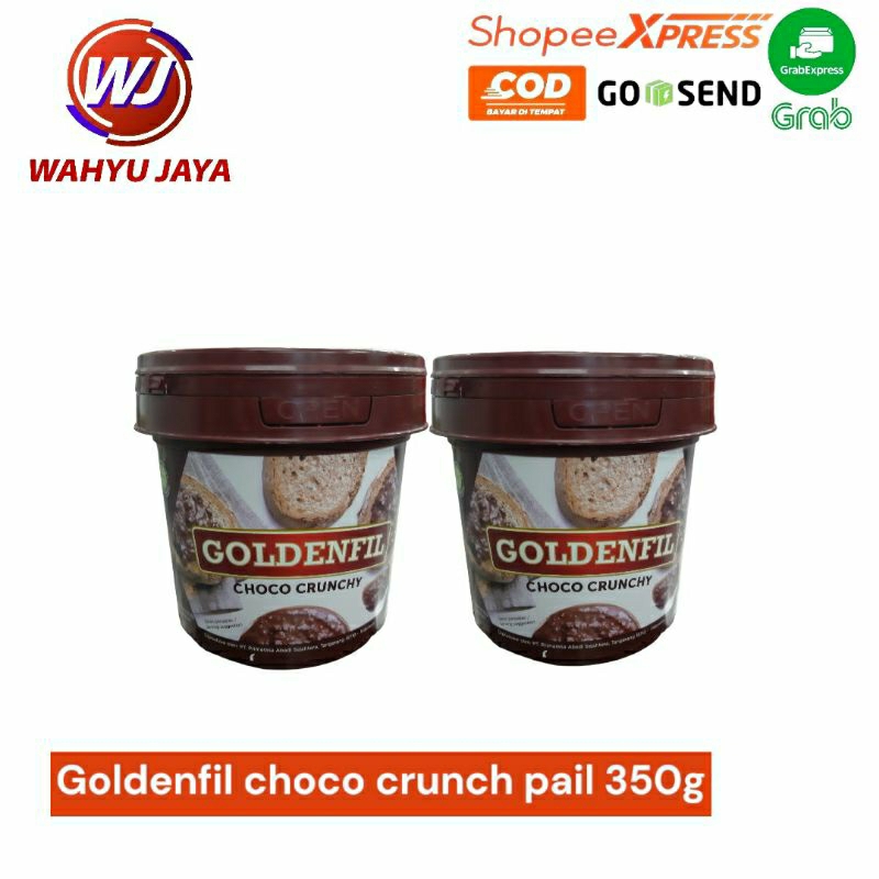 

goldenfil choco crunch pail 350g