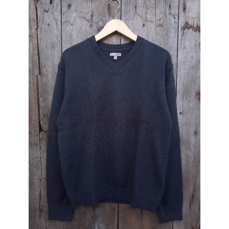 knitwear basic spao sweater rajut size L